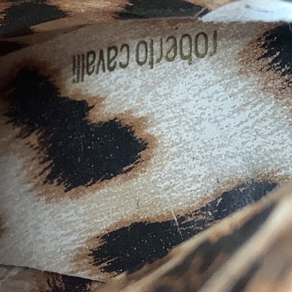 Roberto Cavalli floral satin boots size 38 - Picture 6 of 8